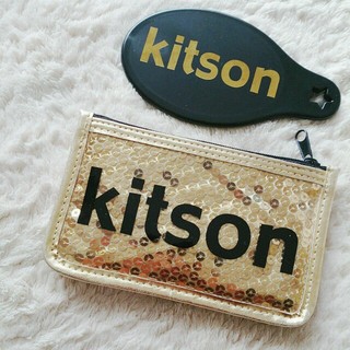 キットソン(KITSON)のポーチ＆ミラーset(ポーチ)