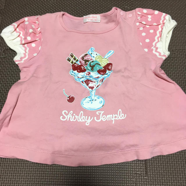 Shirley Temple(シャーリーテンプル)のシャーリーテンプル☆パフェ柄Tシャツ キッズ/ベビー/マタニティのキッズ服女の子用(90cm~)(Tシャツ/カットソー)の商品写真