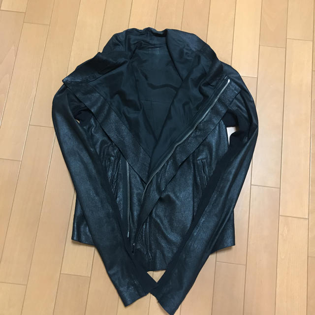 Rick Owens(リックオウエンス)のRick Owens レザーライダース メンズのジャケット/アウター(レザージャケット)の商品写真