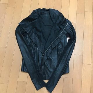 リックオウエンス(Rick Owens)のRick Owens レザーライダース(レザージャケット)