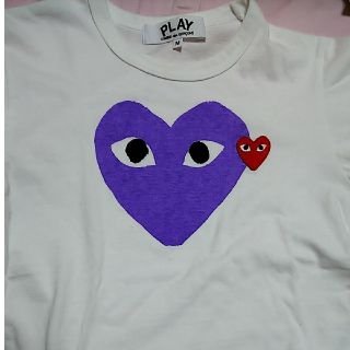 コムデギャルソン(COMME des GARCONS)のギャルソン  PLAY Tシャツ レディースM(Tシャツ(半袖/袖なし))