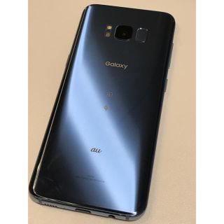 au Galaxy S8 SCV36 ブルー(スマートフォン本体)