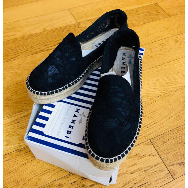 IENA(イエナ)のEDIT. FOR LULU購入MANEBI レースエスパ新品マネビIENA レディースの靴/シューズ(サンダル)の商品写真