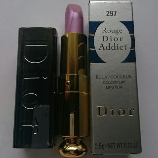 クリスチャンディオール(Christian Dior)の【新品・未使用】DIOR ルージュ アディクト #２９７(重ね塗りにも)(口紅)