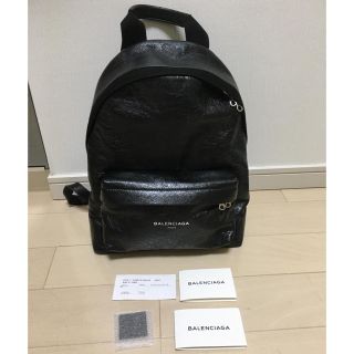 バレンシアガ(Balenciaga)のバレンシアガエクスクルーシブラインレザーリュックバックパックバッグカバス (リュック/バックパック)