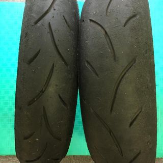 ブリヂストン(BRIDGESTONE)の中古 12インチ レーシングタイヤ バトラックス S01 S02 前後(パーツ)