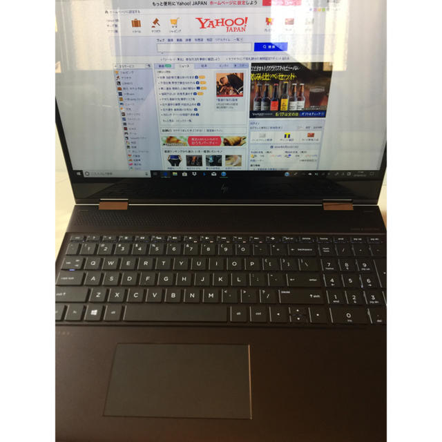 HP(ヒューレットパッカード)のHP 15インチ Spectre x360 8705G スマホ/家電/カメラのPC/タブレット(ノートPC)の商品写真