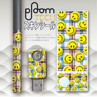 プルームテック(PloomTECH)のプルームテック スキンシール スマイル No.14　ploomtech(タバコグッズ)