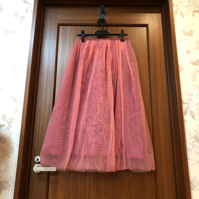 OLIVEdesOLIVE(オリーブデオリーブ)の新品 オリーブデオリーブのチュール両用ロングスカート＊＊ レディースのスカート(ロングスカート)の商品写真