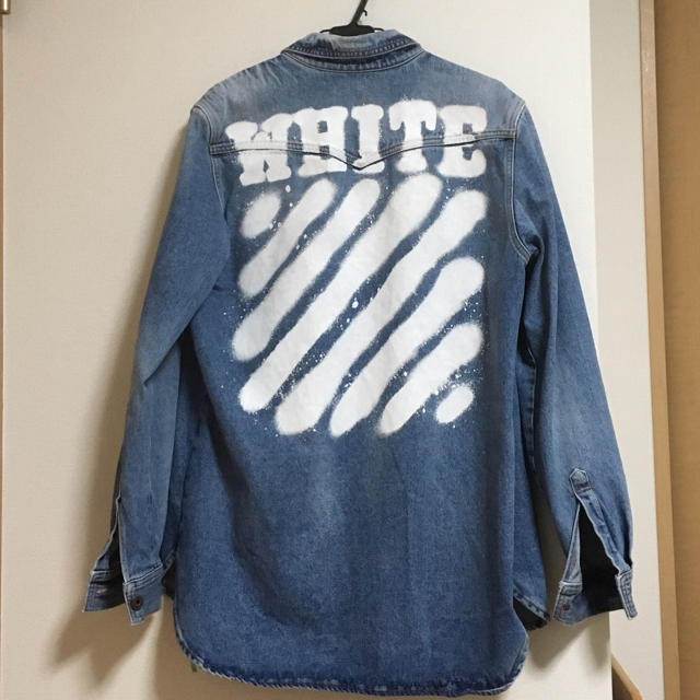 off-white デニムシャツ 美品