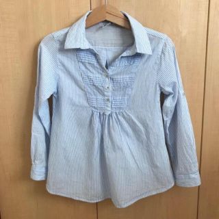 ザラキッズ(ZARA KIDS)のZARA kidsザラキッズ 長袖 五分袖 シャツブラウス（サイズ100）(ブラウス)