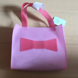 トッカ(TOCCA)のトッカ★ビニール製★トートバッグ★新品未使用★サブバッグ★お弁当入れ等に★(トートバッグ)