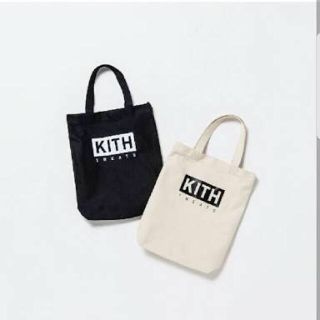 シュプリーム(Supreme)のKITH 黒 ブラックトートバック トートバッグ (トートバッグ)