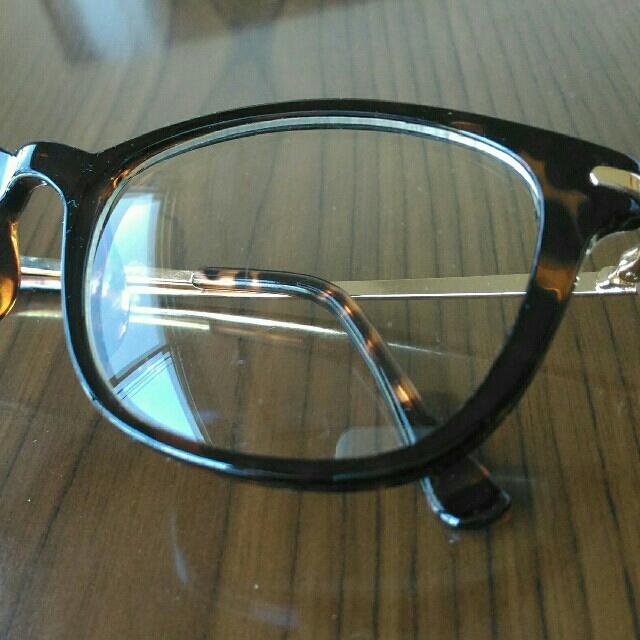 3COINS(スリーコインズ)の眼鏡 伊達眼鏡 おしゃれ レディースのファッション小物(サングラス/メガネ)の商品写真