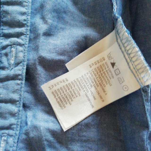 H&M(エイチアンドエム)のH&M 女の子シャツ　110㎝ キッズ/ベビー/マタニティのキッズ服女の子用(90cm~)(ブラウス)の商品写真