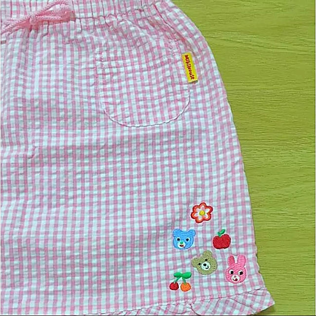 mikihouse(ミキハウス)の『専用です☆』ミキハウス  スカート  サイズ100    綿100% キッズ/ベビー/マタニティのキッズ服女の子用(90cm~)(スカート)の商品写真