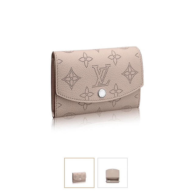 LOUIS VUITTON - ルイヴィトン マヒナ ポルトモネアナエ 財布 美品