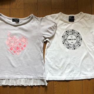 コムサイズム(COMME CA ISM)のコムサイズム100cmTシャツ 2枚セット(Tシャツ/カットソー)