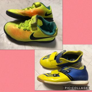 ナイキ(NIKE)のトレシュー UMBRO NIKE キッズ サッカー シューズ フットサル セット(スニーカー)