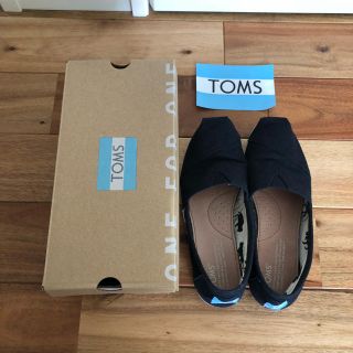 トムズ(TOMS)のリンちゃん様 TOMS classic ブラック キャンバス us6 23cm(スニーカー)