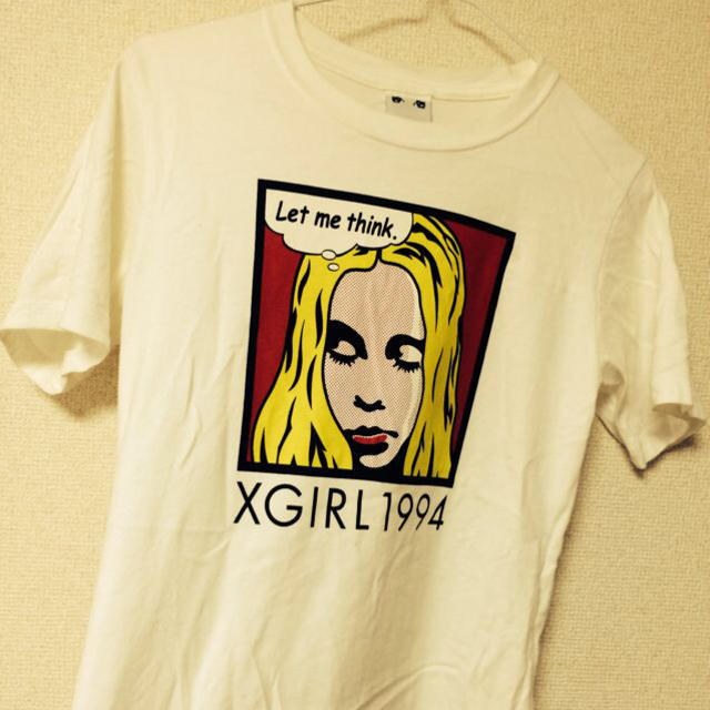 X-girl(エックスガール)のX-girl Tシャツ ホワイト レディースのトップス(Tシャツ(半袖/袖なし))の商品写真