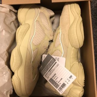 アディダス(adidas)の[26cm]Yezzy 500 Super Moon Yellow (スニーカー)