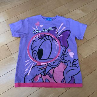 ディズニー(Disney)のディズニー  デイジー 半袖Tシャツ 150 パープル(その他)