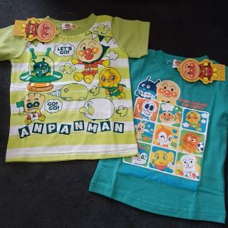 アンパンマン(アンパンマン)の新品　90㎝　アンパンマン　Ｔシャツ　２枚セット(Tシャツ/カットソー)