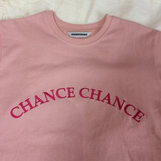 スタイルナンダ(STYLENANDA)のCHANCE CHANCEロゴTシャツ(Tシャツ(半袖/袖なし))