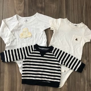 ベビーギャップ(babyGAP)のbabyGAP  3点セット(ロンパース)