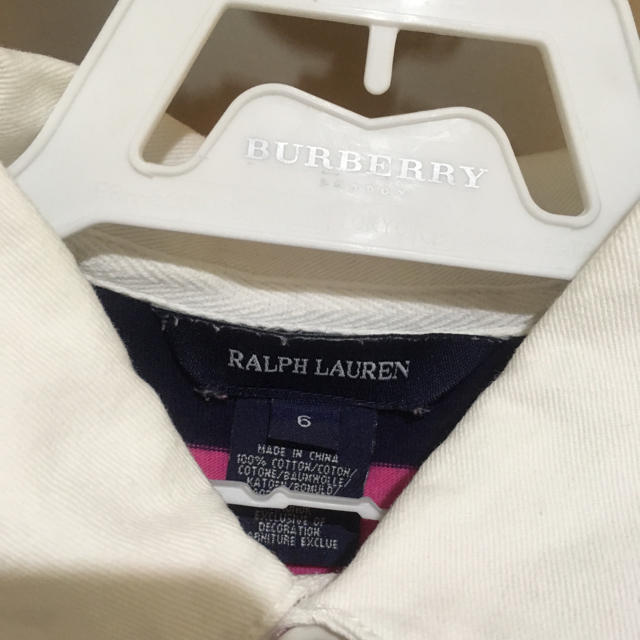 Ralph Lauren(ラルフローレン)のヒロ820様専用♡ラルフローレン♡6♡120♡ラガーワンピース♡ビッグポニー♡ キッズ/ベビー/マタニティのキッズ服女の子用(90cm~)(ワンピース)の商品写真