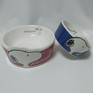 スヌーピー(SNOOPY)のSNOOPYペット用品《エサ皿・水差し》(犬)