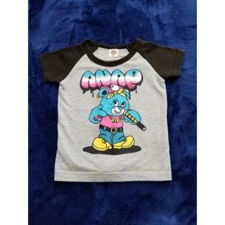 アナップキッズ(ANAP Kids)の♪USED　ANAPキッズTシャツ９０㎝＆BDパンツ2枚セット♪(Tシャツ/カットソー)