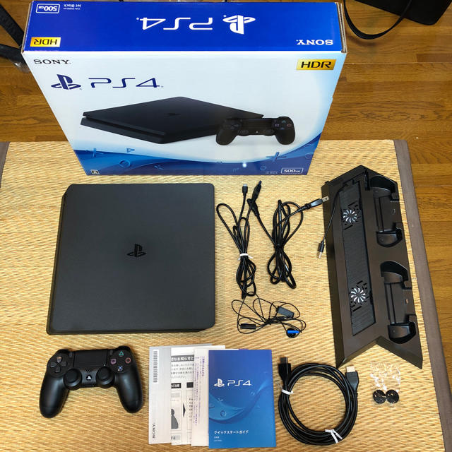 PS4 一式 美品 - 携帯用ゲーム機本体