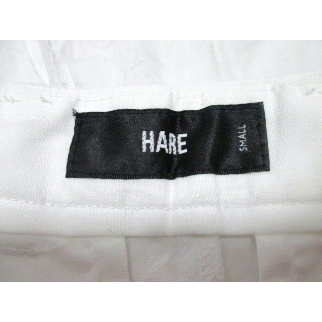 HARE(ハレ)の☆HARE ハレ ホワイト リネンハーフパンツ ショーツ 短パン/メンズ/S メンズのパンツ(ショートパンツ)の商品写真