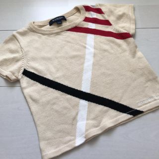 バーバリー(BURBERRY)のバーバリー チルドレン サマーニット カットソー トップス 90 100(ニット)