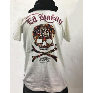 エドハーディー(Ed Hardy)のエドハーディー13スカルプリントT-shirt サイズM 新作新品 天竺コットン(Tシャツ/カットソー(半袖/袖なし))