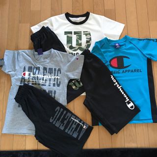 チャンピオン(Champion)の150男の子 上下(Tシャツ/カットソー)