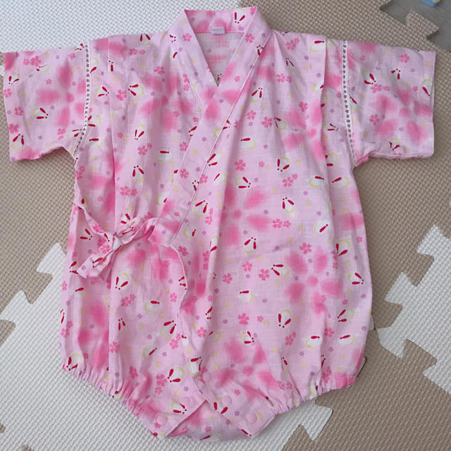 西松屋(ニシマツヤ)のベビー 甚平 ロンパース 70 キッズ/ベビー/マタニティのベビー服(~85cm)(甚平/浴衣)の商品写真