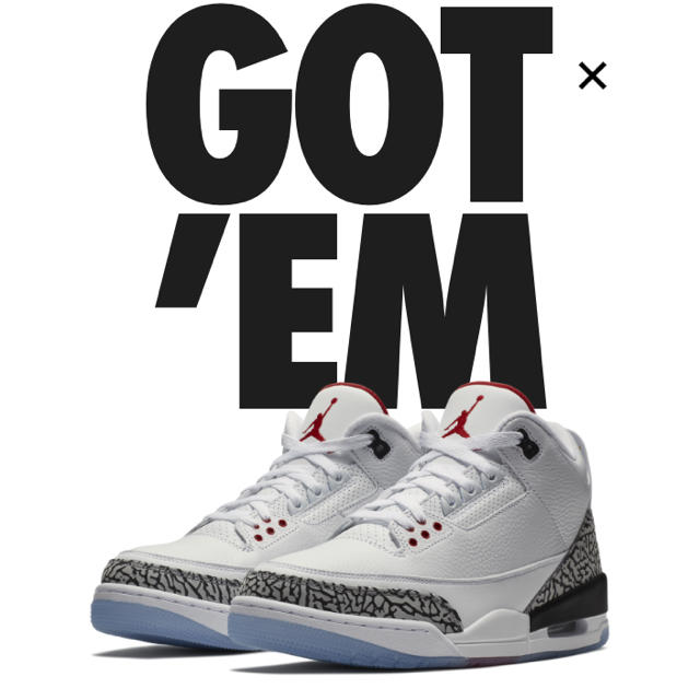 AIR JORDAN 3 RETRO FREE THROW LINE NIKE