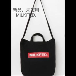 ミルクフェド(MILKFED.)のミルクフェド SHOULDER TOTE BAR STENCIL(ショルダーバッグ)