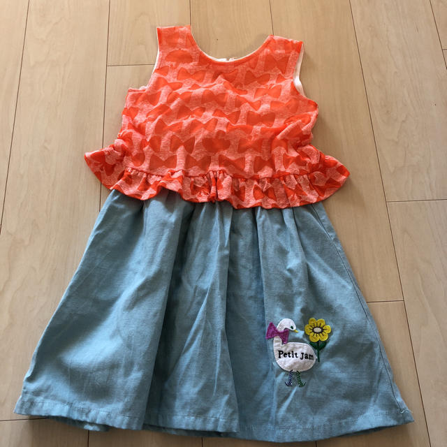 Petit jam(プチジャム)のプチジャム☆ワンピース キッズ/ベビー/マタニティのキッズ服女の子用(90cm~)(ワンピース)の商品写真