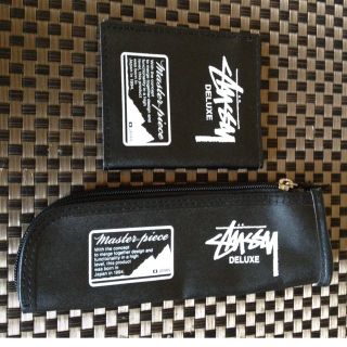 ステューシー(STUSSY)のSTUSSY★ペンケース＆パスケース(名刺入れ/定期入れ)