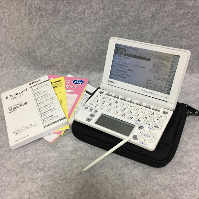 CASIO(カシオ)の値下げ☆ カシオ 電子辞書 EX-word DATAPLUS4XD-SF4800 インテリア/住まい/日用品の文房具(その他)の商品写真