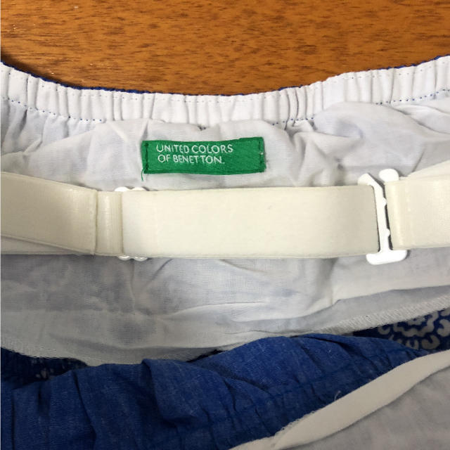 BENETTON(ベネトン)のくりらぶ様専用☆ベアトップワンピース レディースのワンピース(ミニワンピース)の商品写真