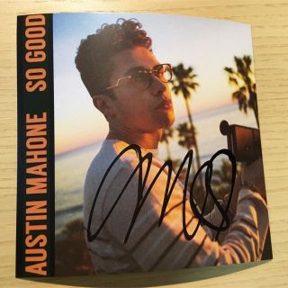 Austin Mahoneの直筆サイン(海外アーティスト)