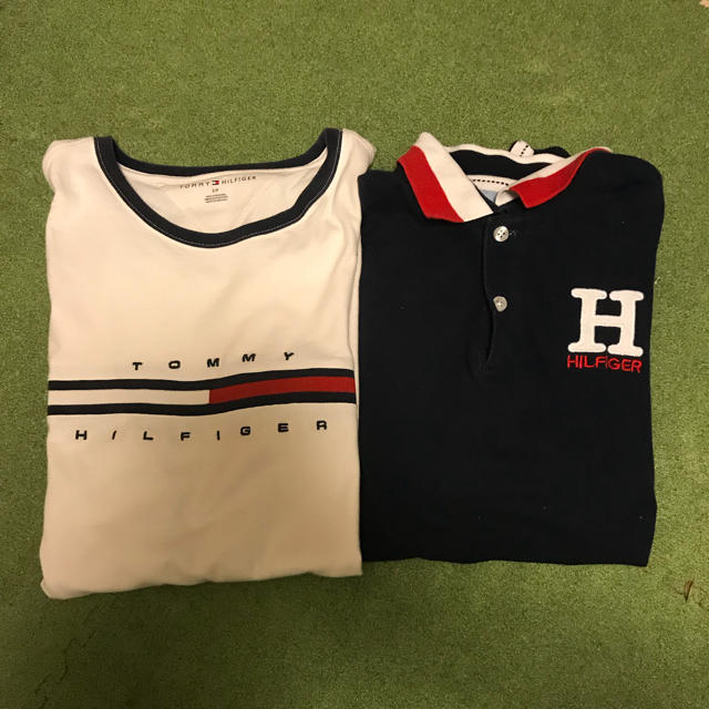 TOMMY HILFIGER(トミーヒルフィガー)のトミーヒルフィガー tシャツ ポロシャツ セット メンズのトップス(Tシャツ/カットソー(半袖/袖なし))の商品写真