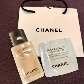 シャネル(CHANEL)の《サンプル》CHANEL シャネル 保湿美容液＆ファンデーション(サンプル/トライアルキット)