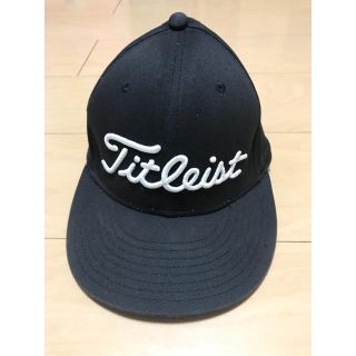 タイトリスト(Titleist)のタイトリスト★titleist★フラットビルキャップ★ブラック(その他)