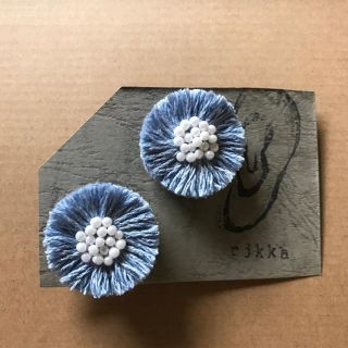 ハンドメイド ピアス イヤリング(ピアス)